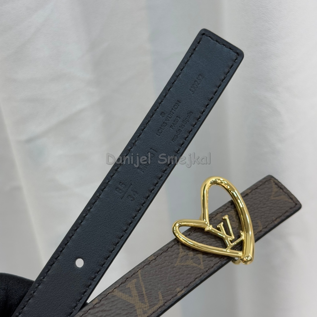 Louis Vuitton LV Circle Monogram Belt 20mm