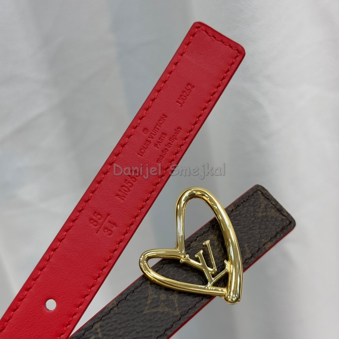 Louis Vuitton LV Circle Monogram Belt 20mm