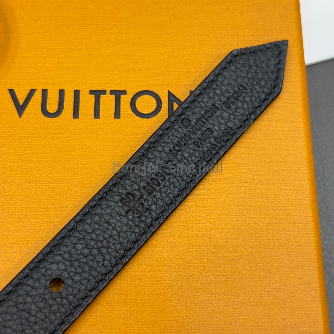 Louis Vuitton LV Circle Monogram Belt 20mm