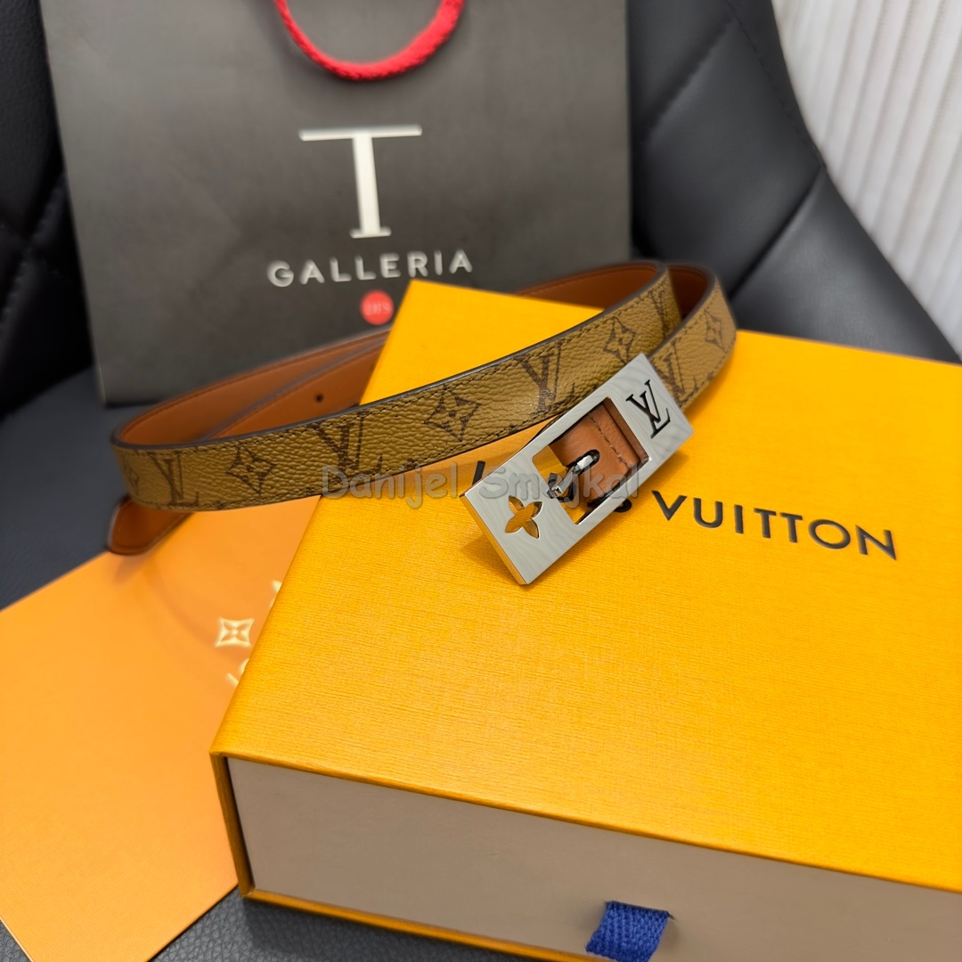 Louis Vuitton LV Duo Reversible Belt Monogram Canvas 18mm