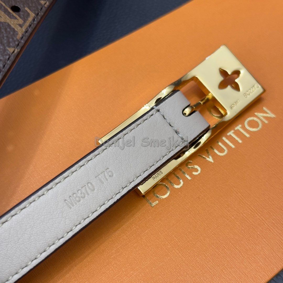 Louis Vuitton LV Duo Reversible Belt Monogram Canvas 18mm