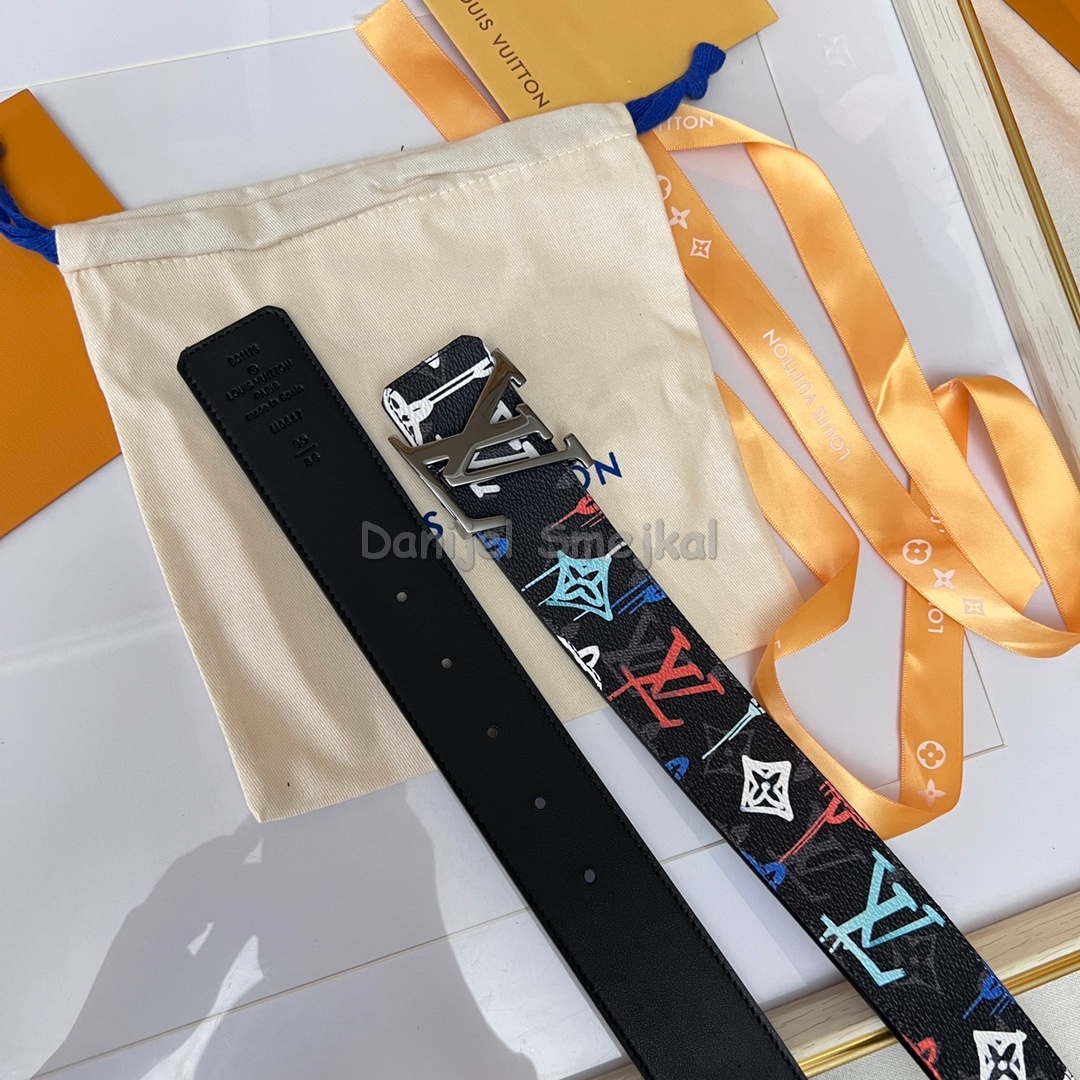 Louis Vuitton LV Graffiti Belt 40mm