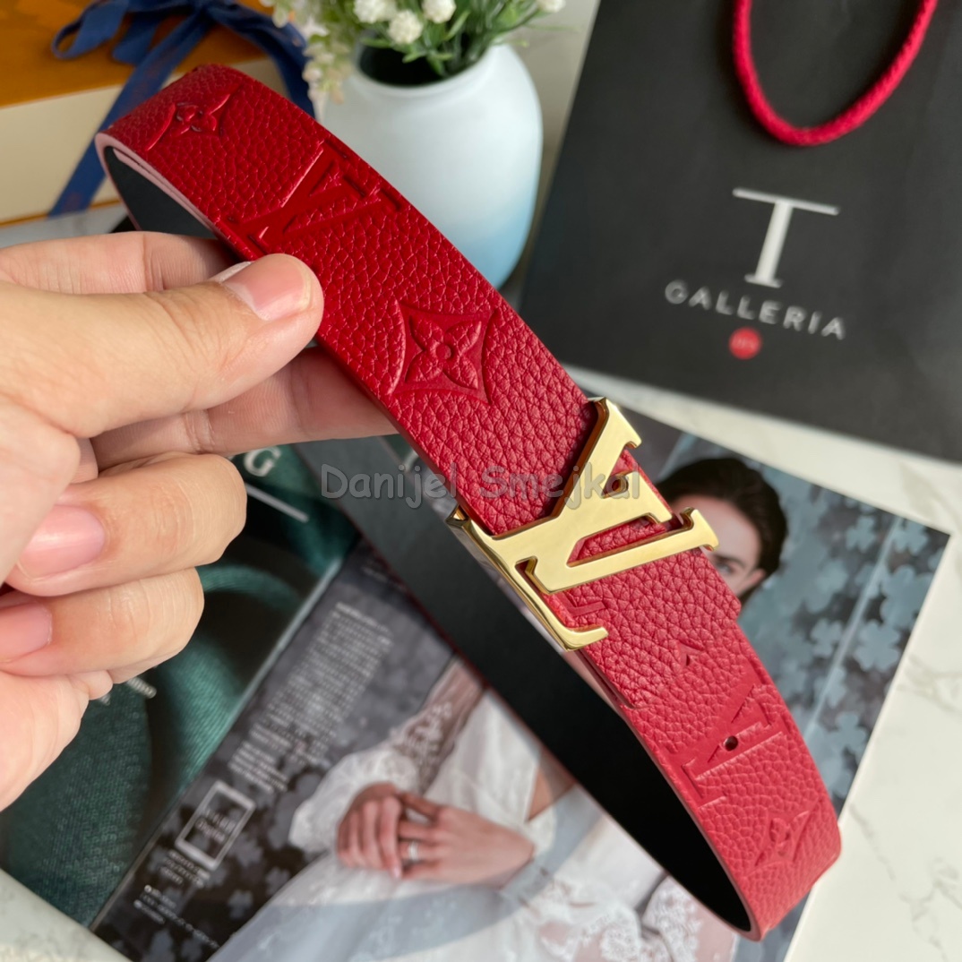 Louis Vuitton LV Iconic Monogram Empreinte Belt 30mm