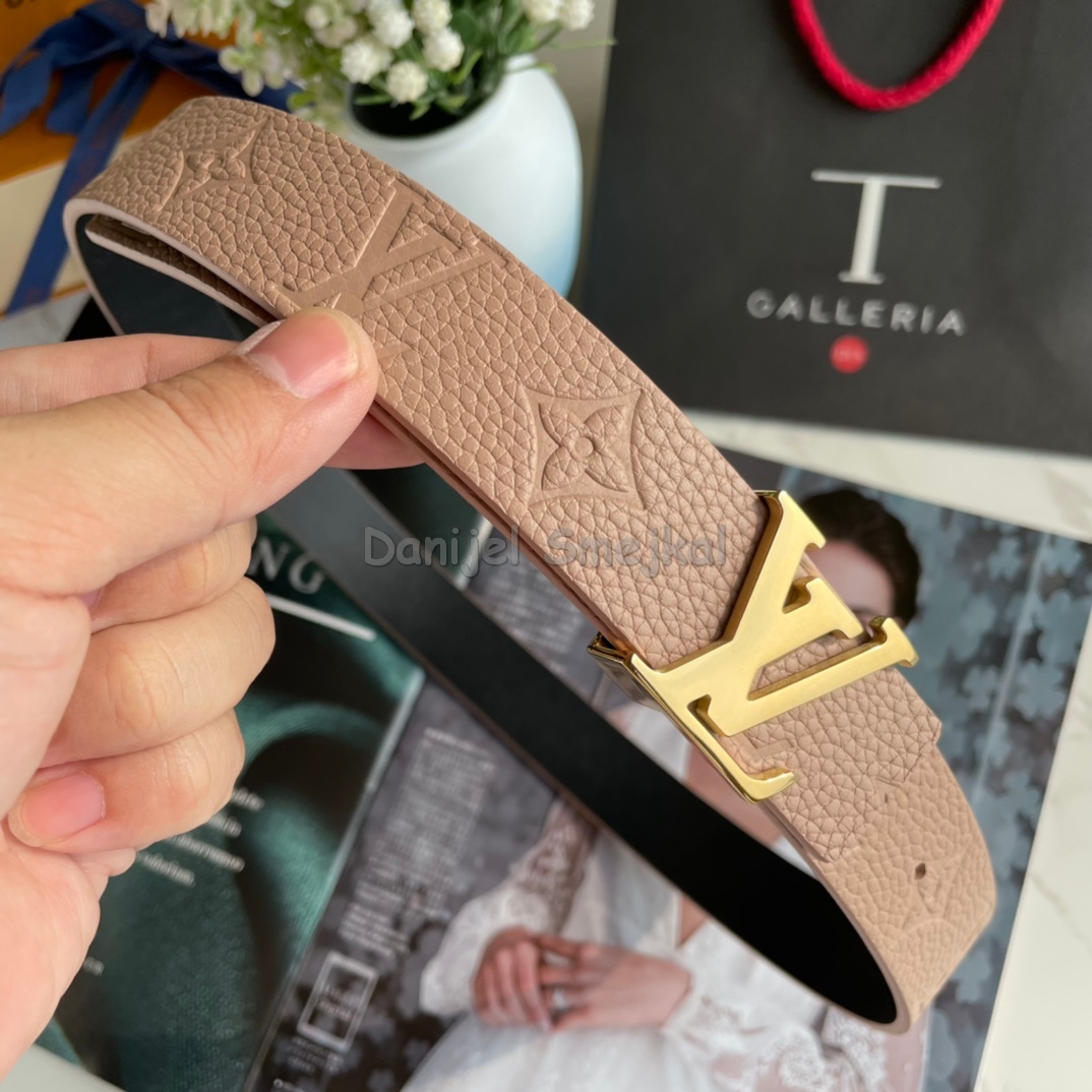 Louis Vuitton LV Iconic Monogram Empreinte Belt 30mm