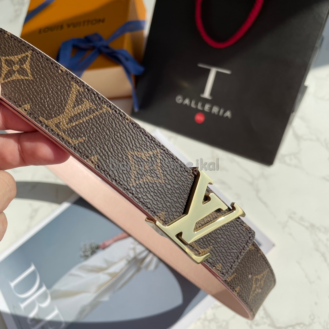 Louis Vuitton LV Initiales Monogram Belt 30mm