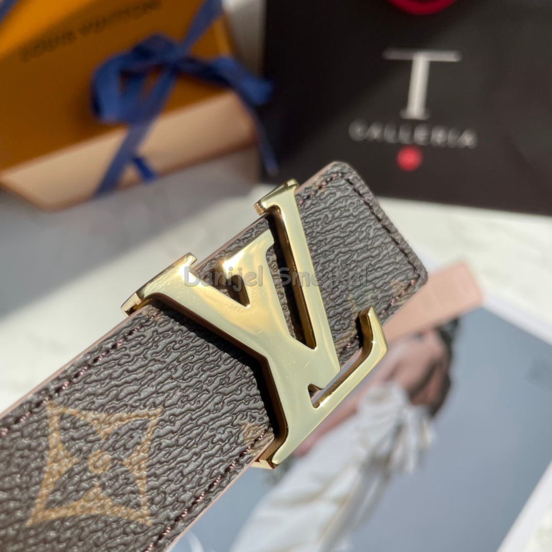 Louis Vuitton LV Initiales Monogram Belt 30mm