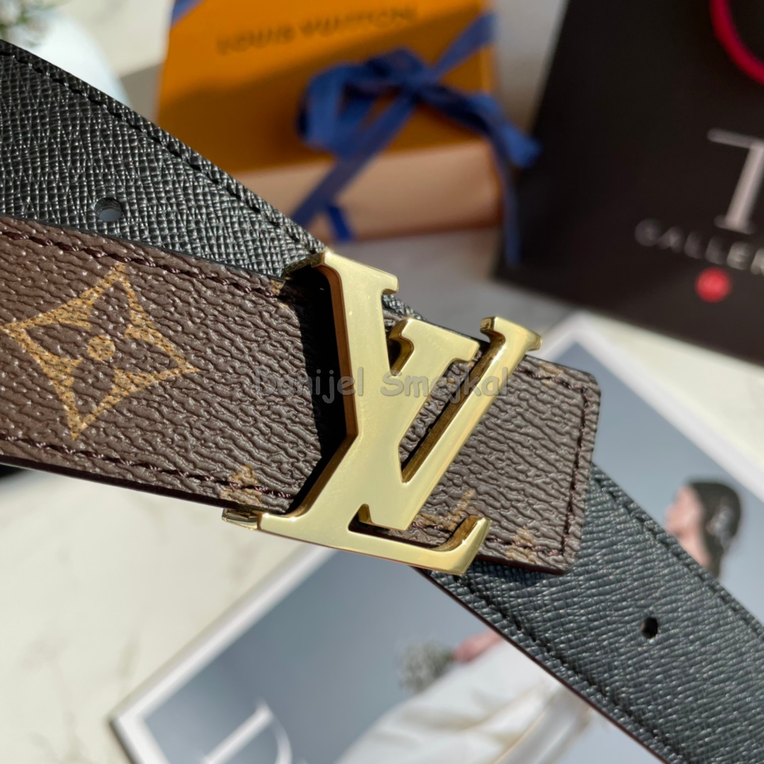 Louis Vuitton LV Initiales Monogram Belt 30mm