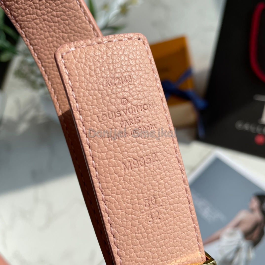 Louis Vuitton LV Initiales Monogram Belt 30mm