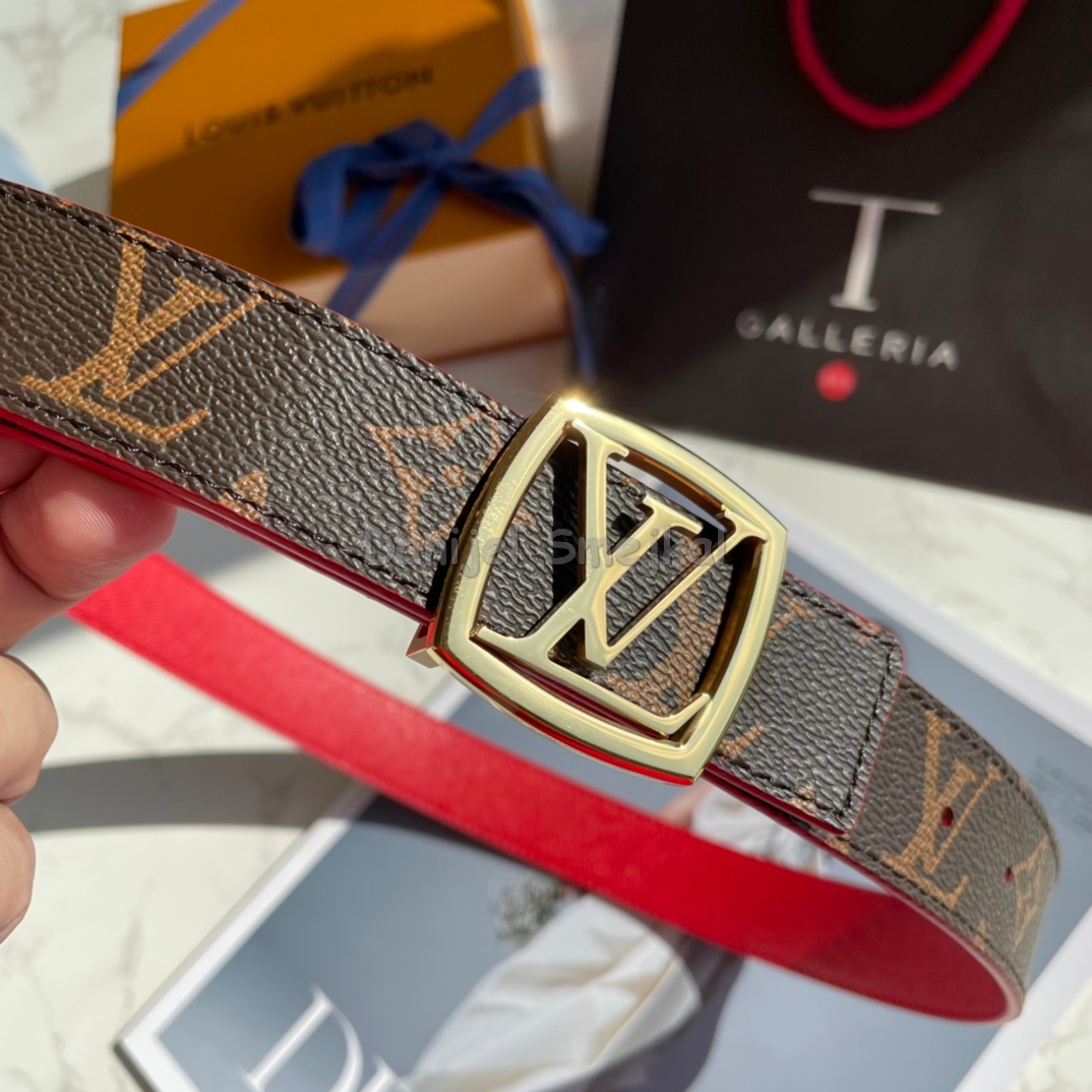 Louis Vuitton LV Louise Belt 30mm