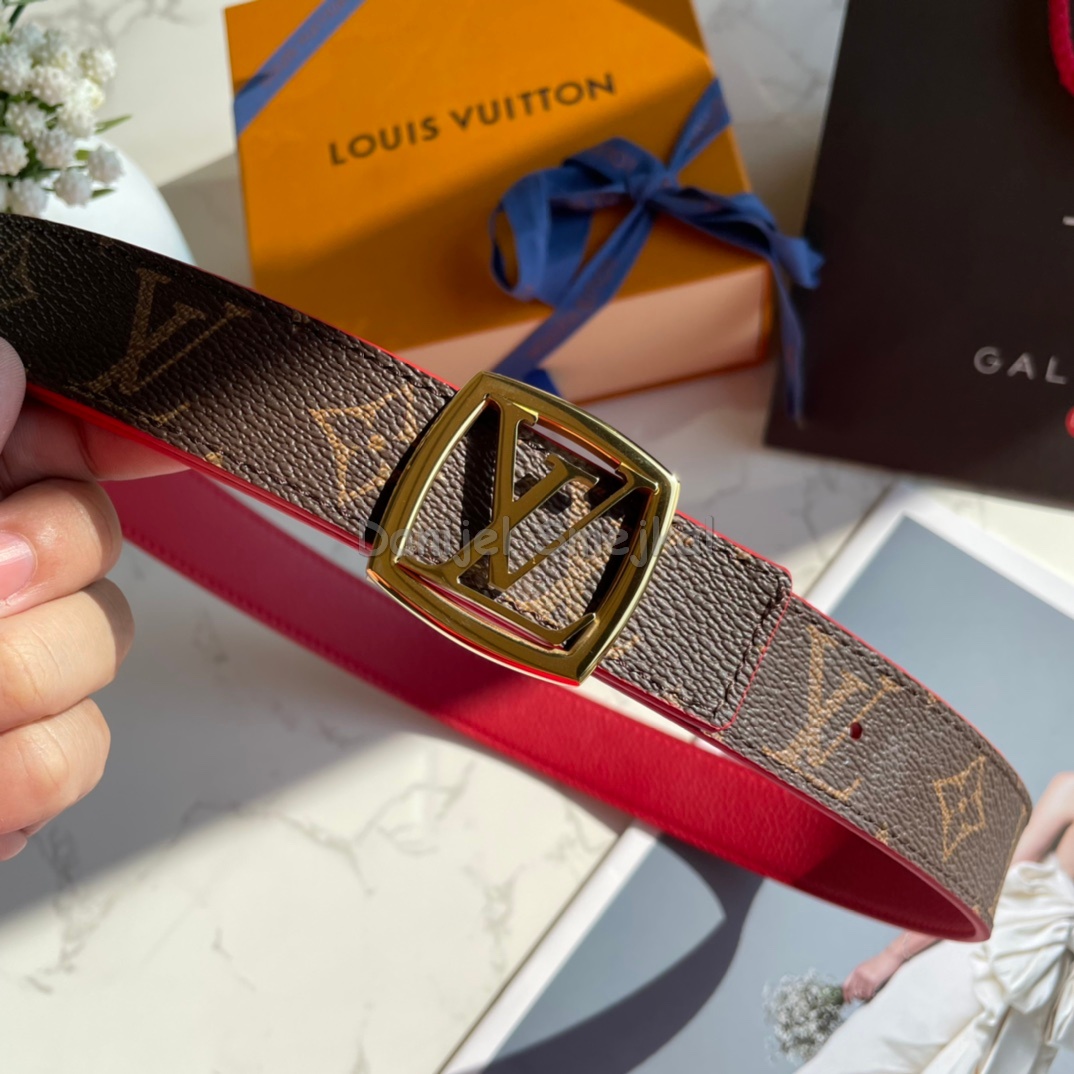 Louis Vuitton LV Louise Belt 30mm