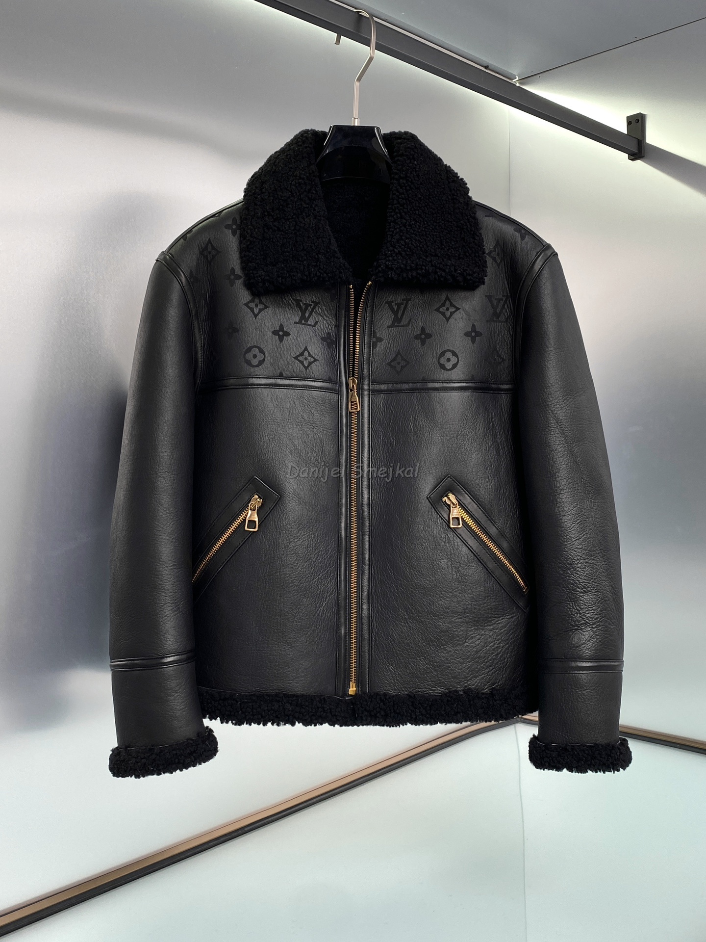 Louis Vuitton Lederjacke