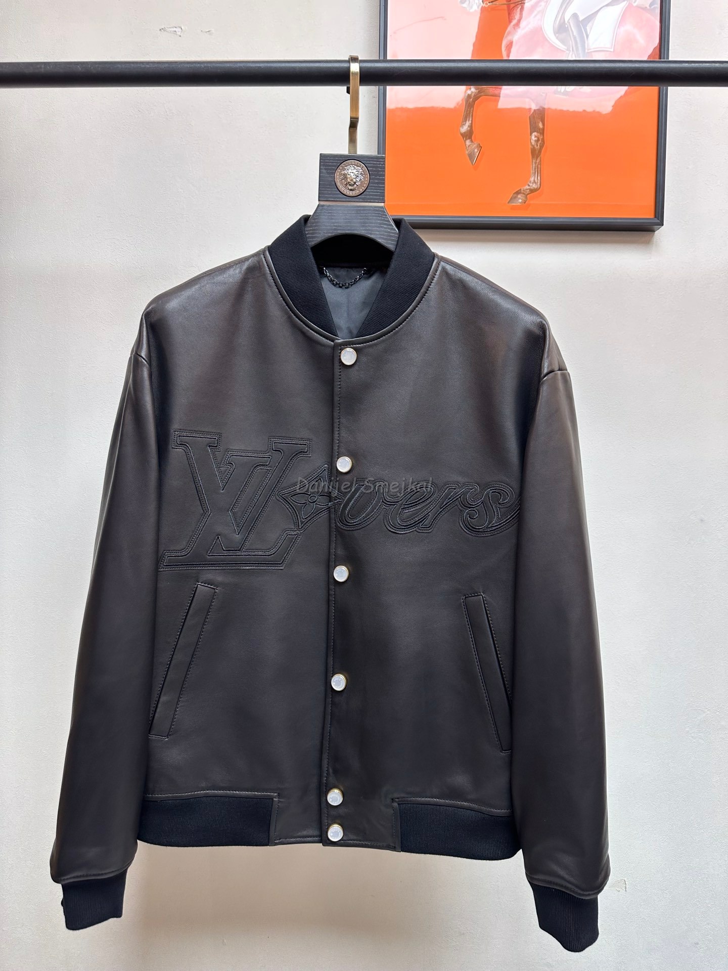 Louis Vuitton Lederjacke