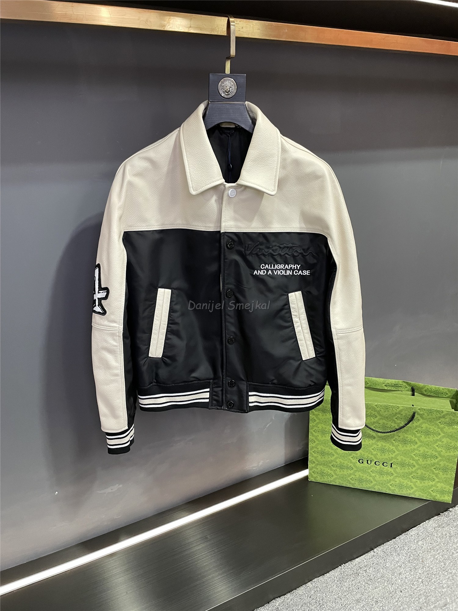 Louis Vuitton Lederjacke