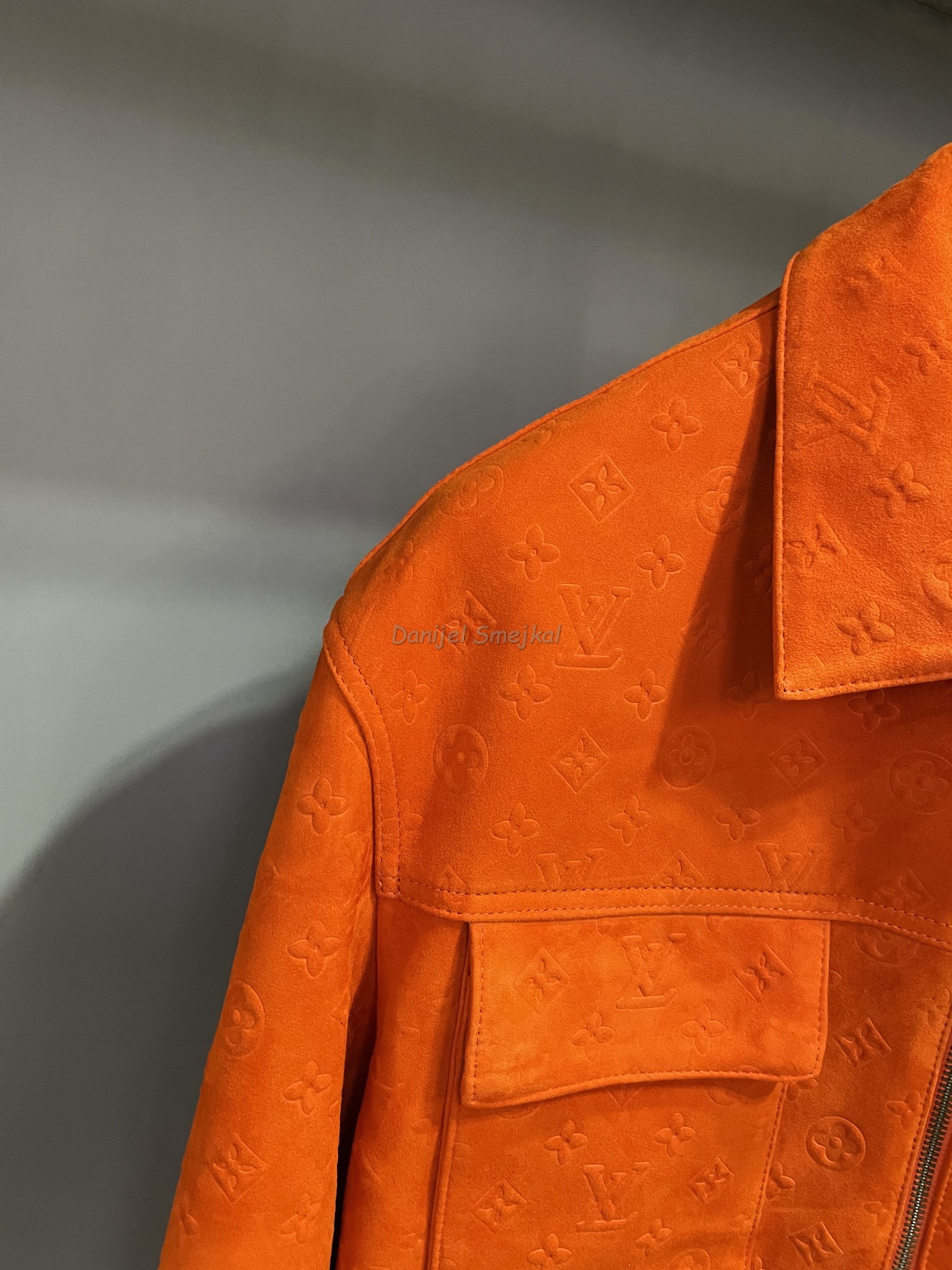 Louis Vuitton Lederjacke