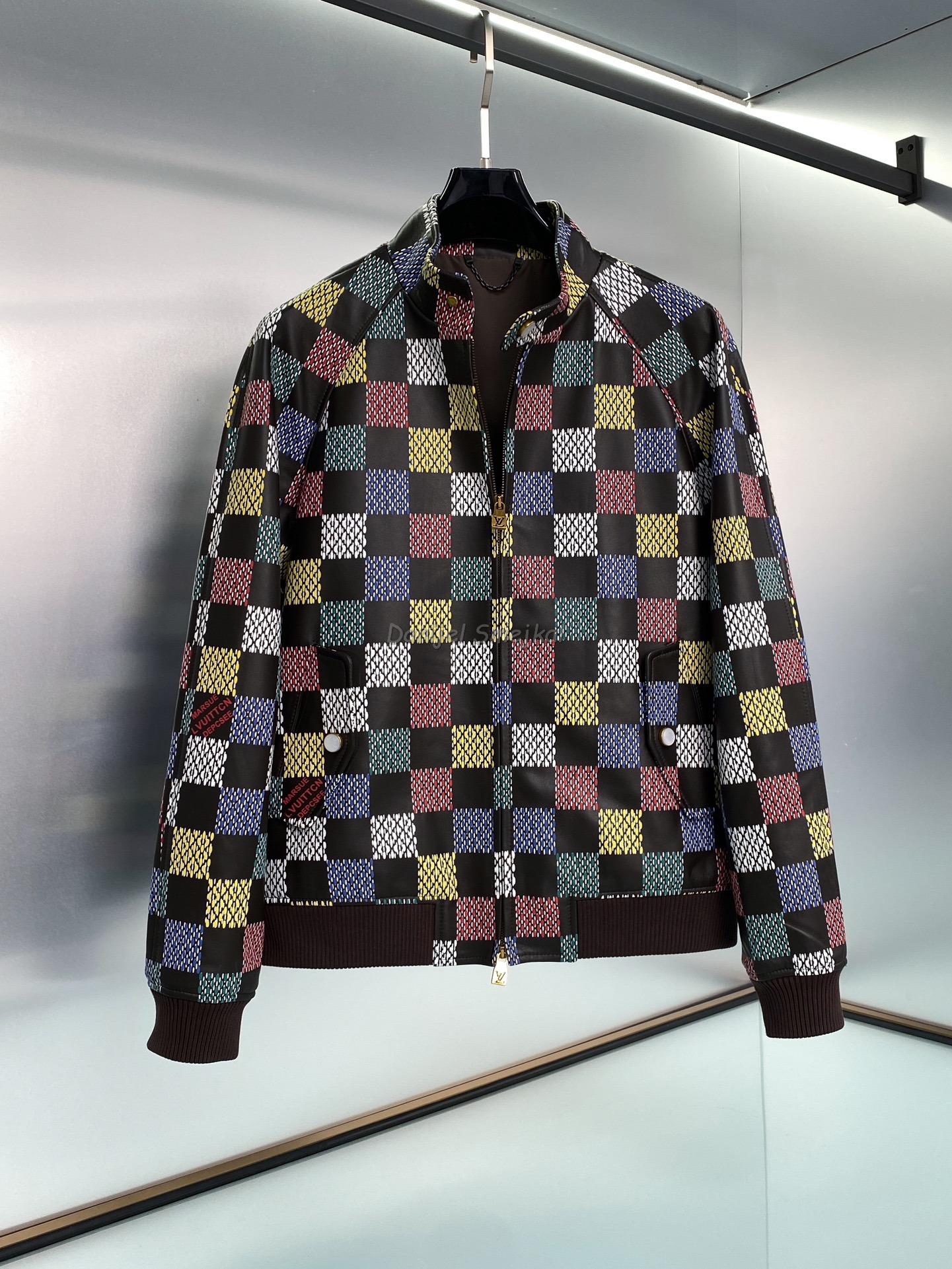 Louis Vuitton Lederjacke