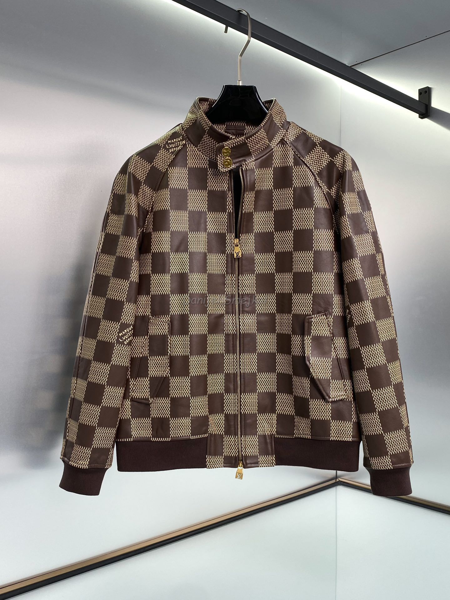 Louis Vuitton Lederjacke