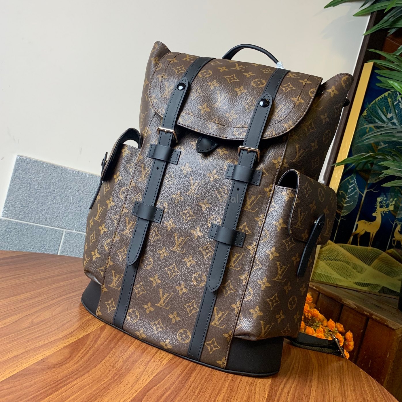 Louis Vuitton M41375 Christopher MM Rucksack Monogram 41cm