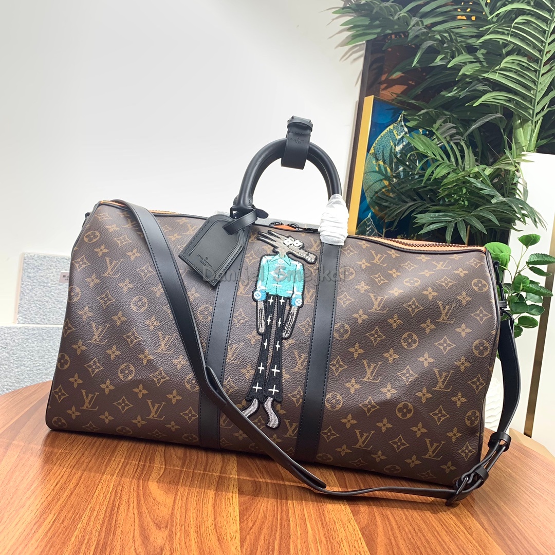 Louis Vuitton M45616 Cartoon Virgil Keepall Bandouliere 50cm