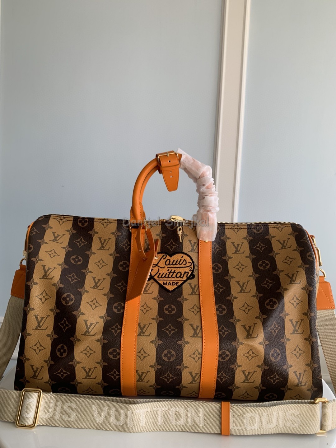 Louis Vuitton M45967 Nigo Keepall Bandouliere 50cm