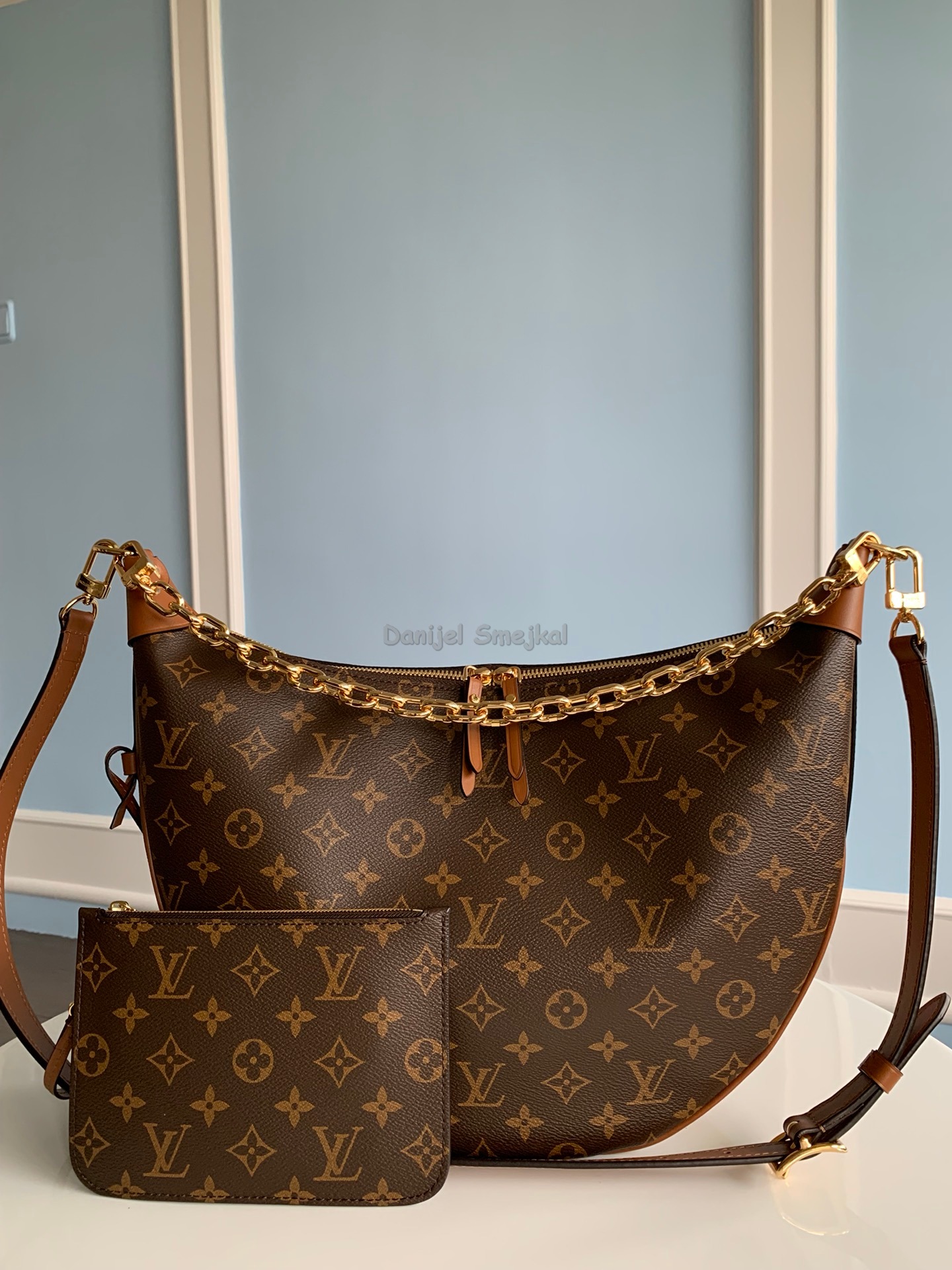 Louis Vuitton M46311 Loop Hobo Monogram Canvas 