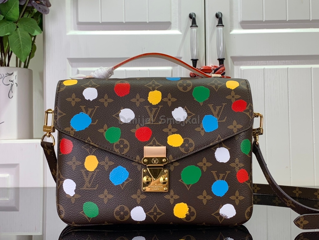 Louis Vuitton M46384 Yayoi Kusama Pochette Metis 25cm