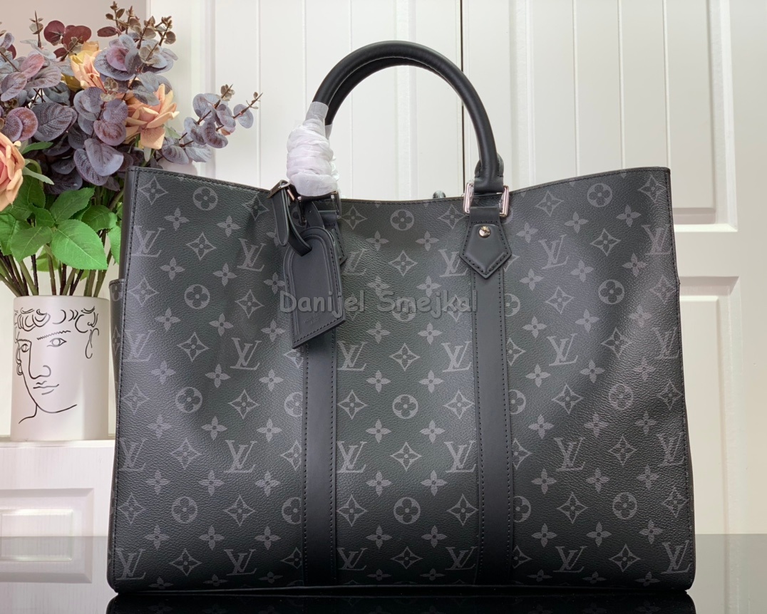 Louis Vuitton M46451 Sac Plat 24H Monogram Eclipse 44cm