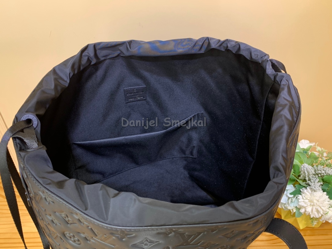 Louis Vuitton M46554 Helmet Bag Monogram Shadow 38cm