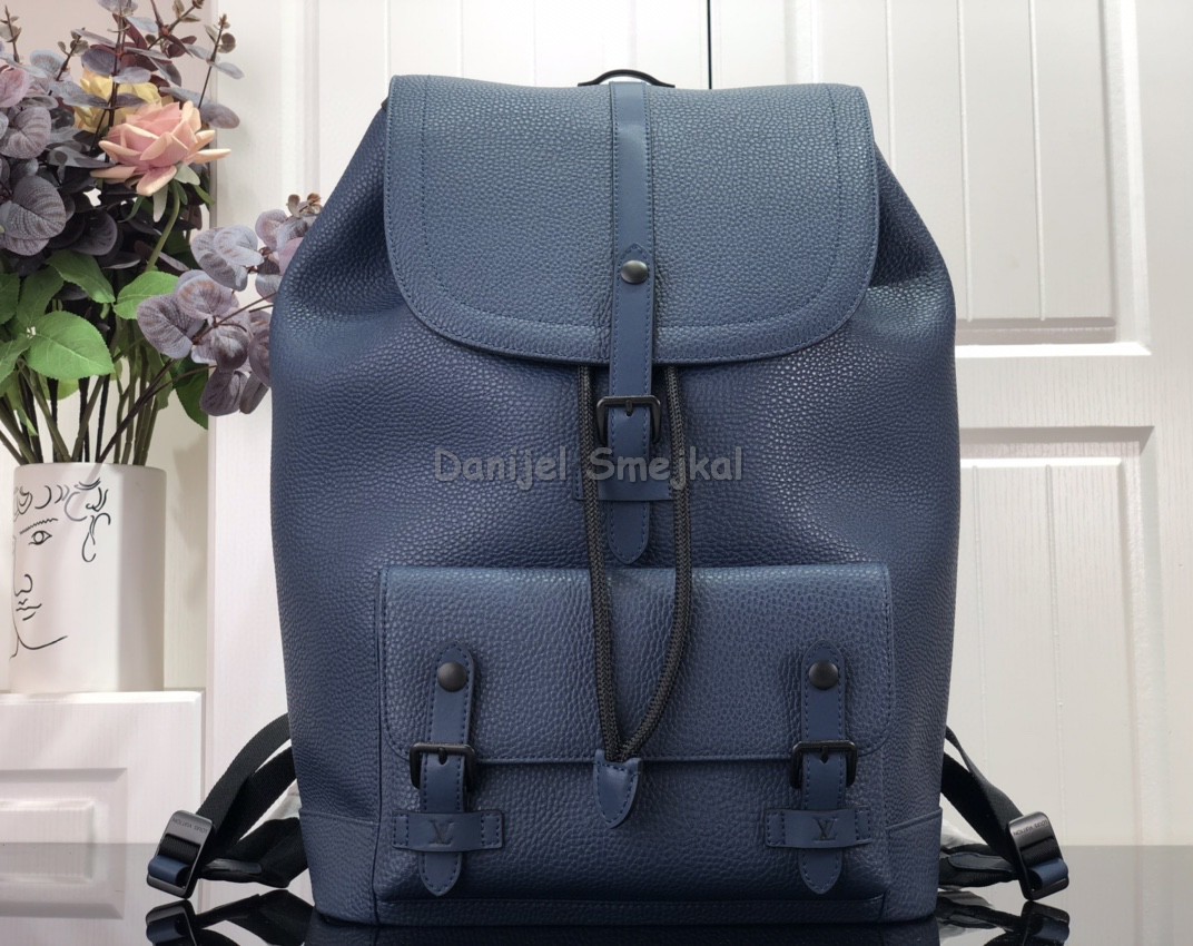 Louis Vuitton M58644 Christopher Slim Backpack 30cm