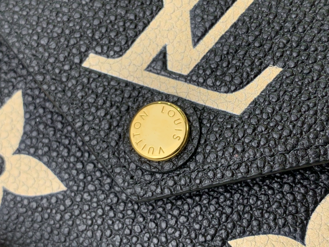 Louis Vuitton M80968 Victorine Wallet Bicolor Monogram Empreinte 