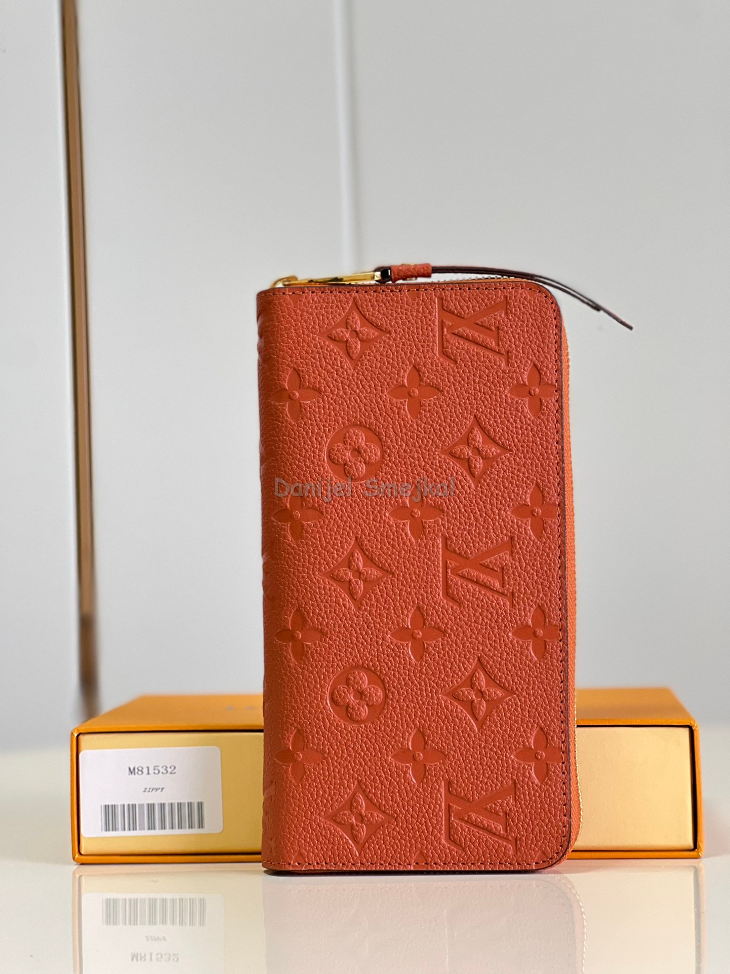 Louis Vuitton M81532 Zippy Wallet Long Wallet Monogram Empreinte Cognac 