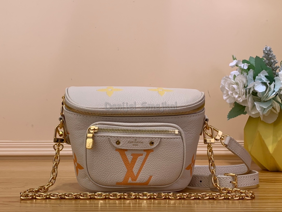 Louis Vuitton M82208 Mini Bumbag Monogram Empreinte Leather 17cm