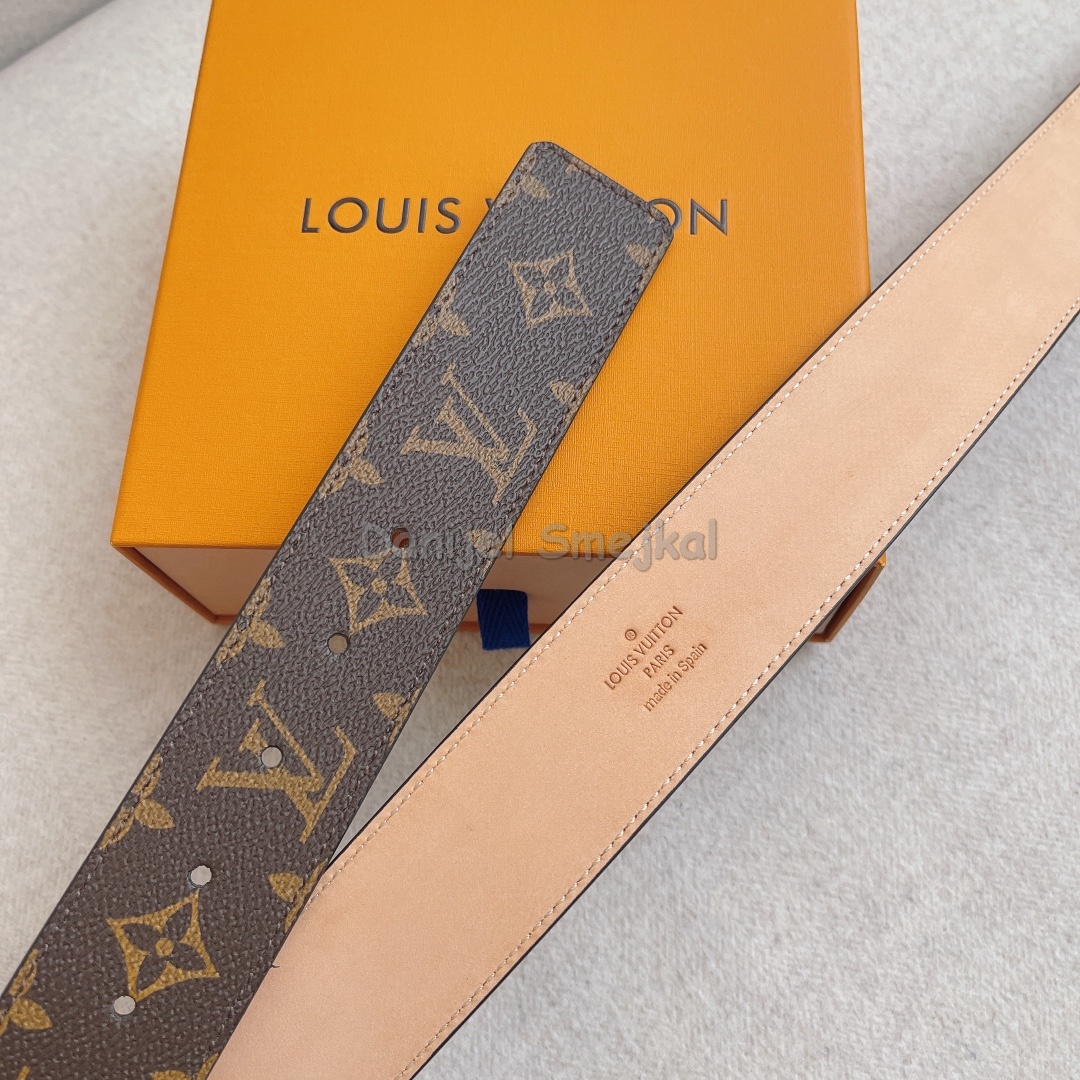 Louis Vuitton Monogram Canvas Belt 40mm