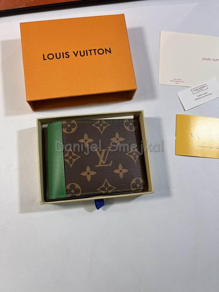 Louis Vuitton Multiple M69408 Multiple Wallet Monogram Macassar Canvas 