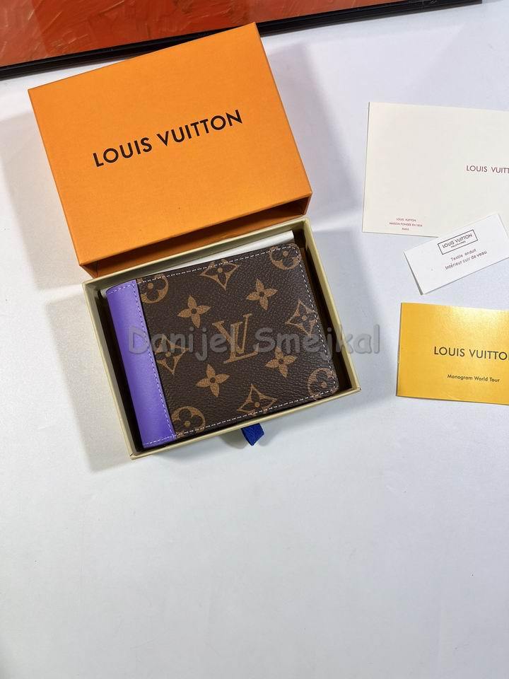 Louis Vuitton Multiple M69408 Multiple Wallet Monogram Macassar Canvas 