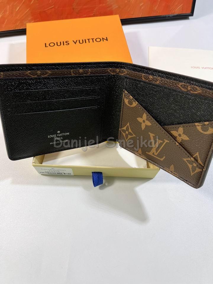 Louis Vuitton Multiple M69408 Multiple Wallet Monogram Macassar Canvas 