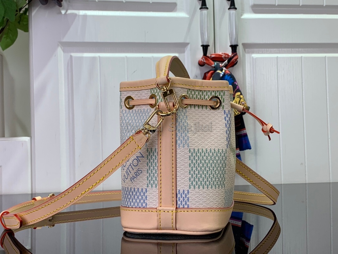 Louis Vuitton N40640 Nano Noé Other Damier Canvas 13cm