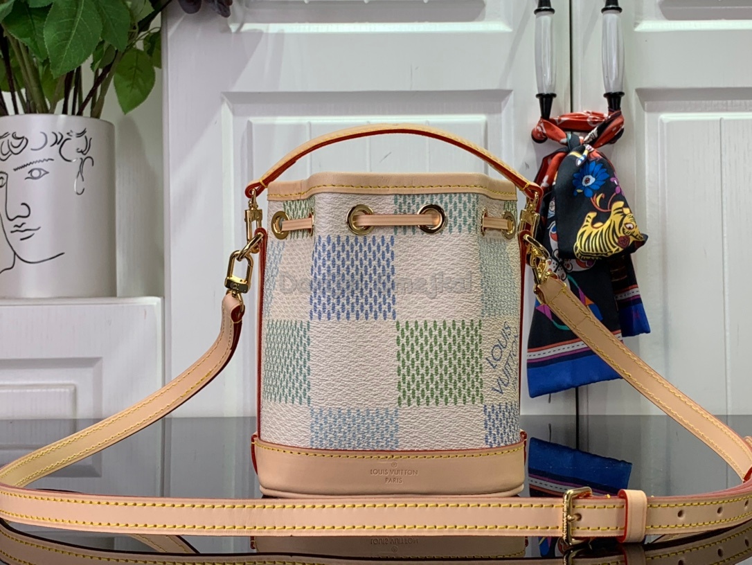 Louis Vuitton N40640 Nano Noé Other Damier Canvas 13cm