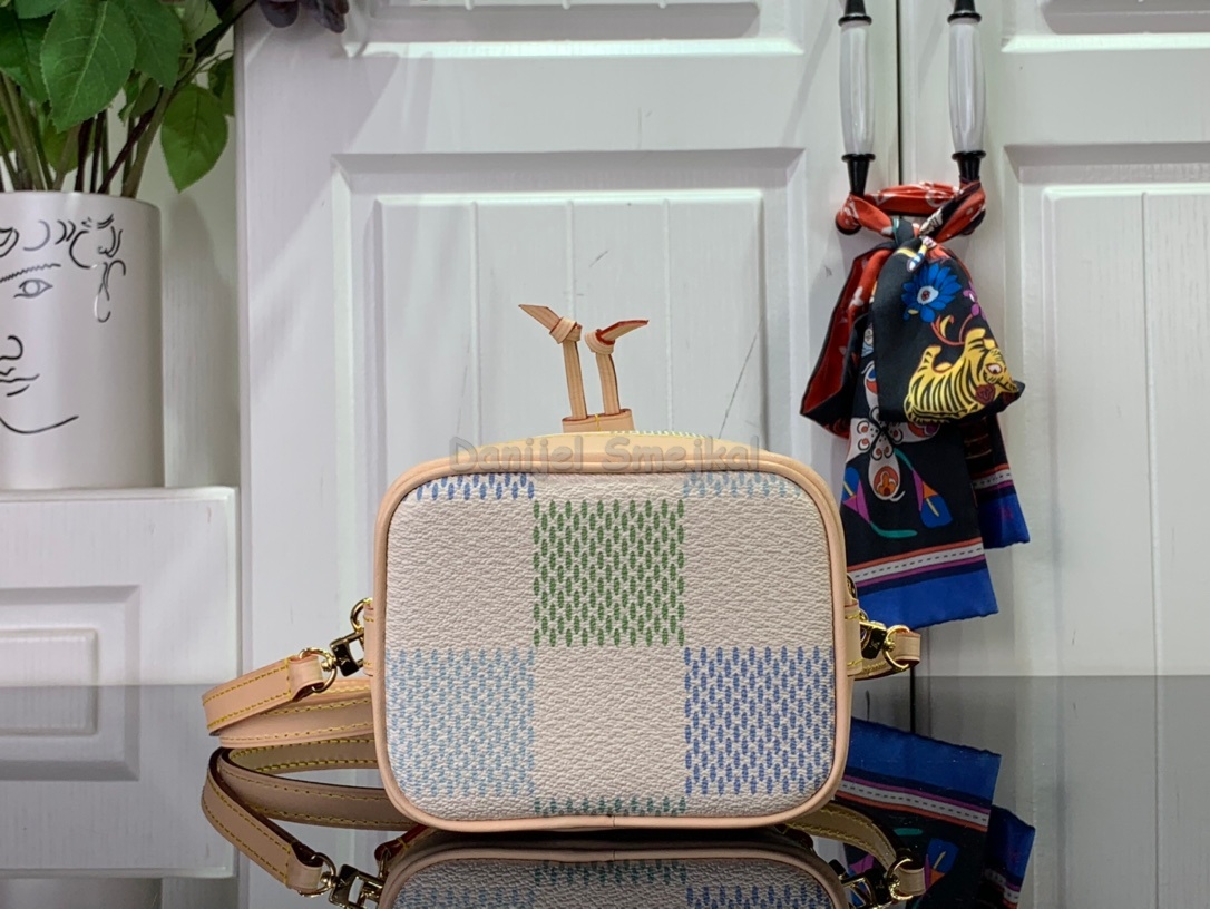 Louis Vuitton N40640 Nano Noé Other Damier Canvas 13cm
