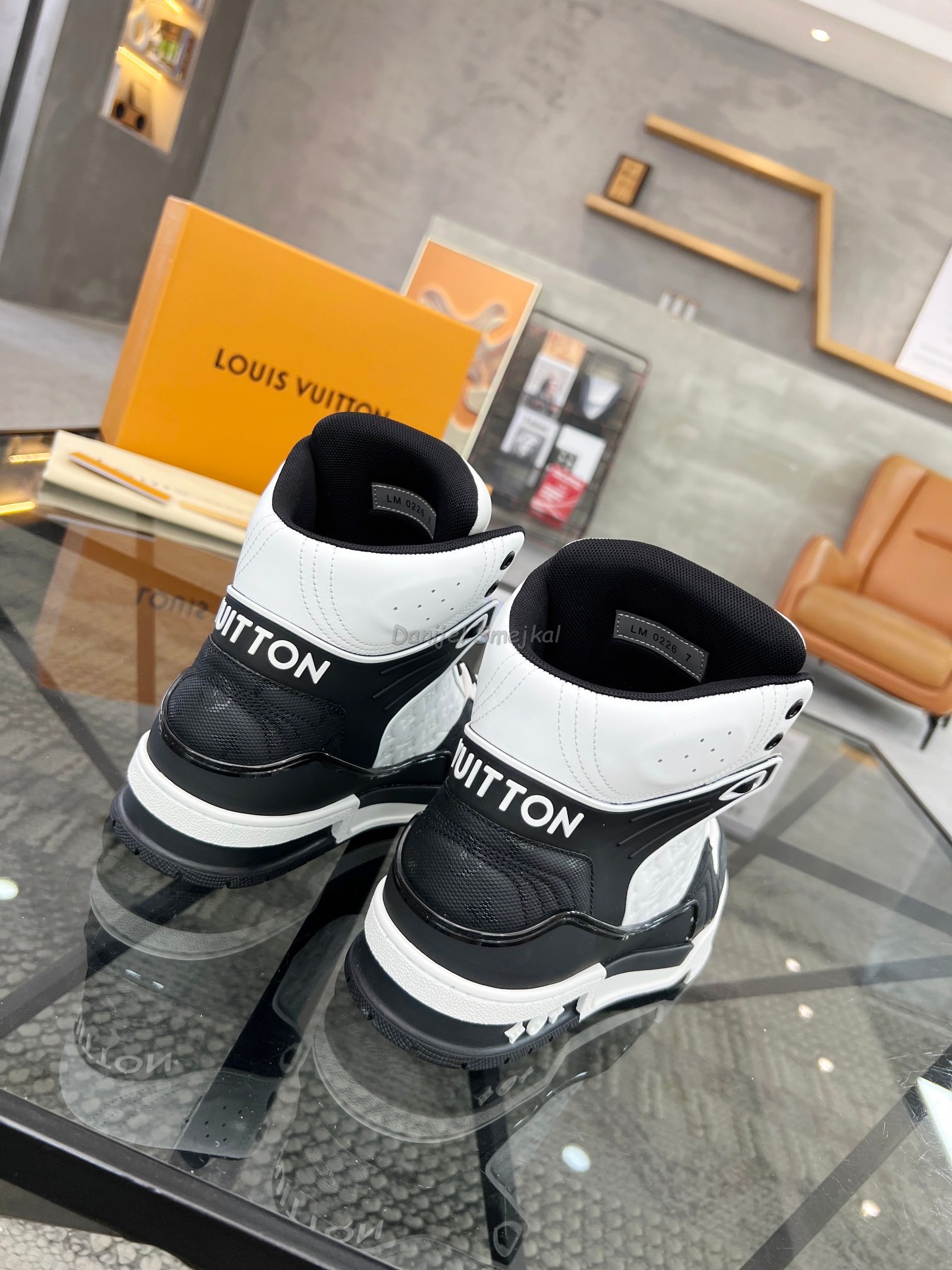 Louis Vuitton Trainer Sneaker Boot