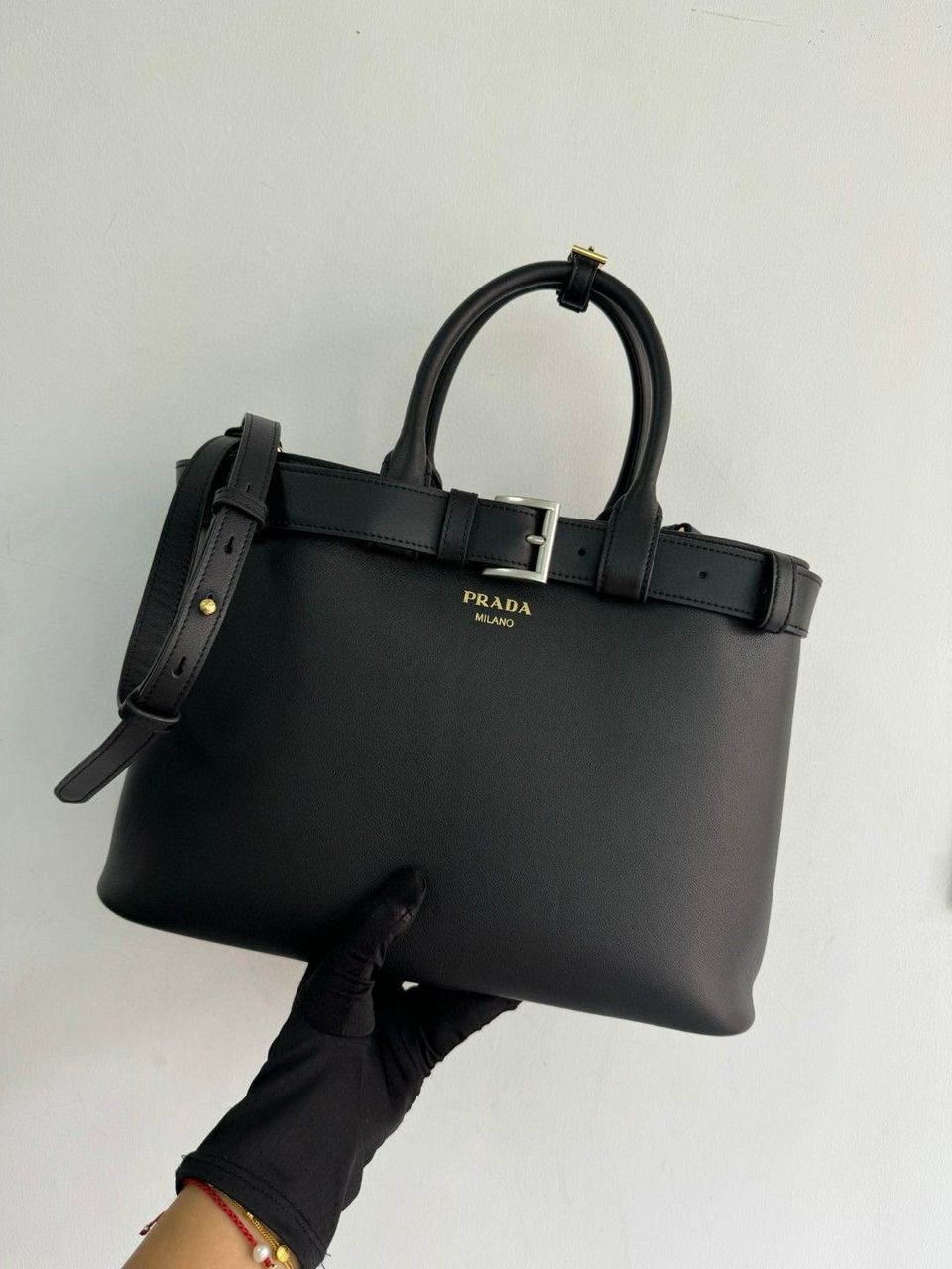 Prada Buckle Bag 35cm