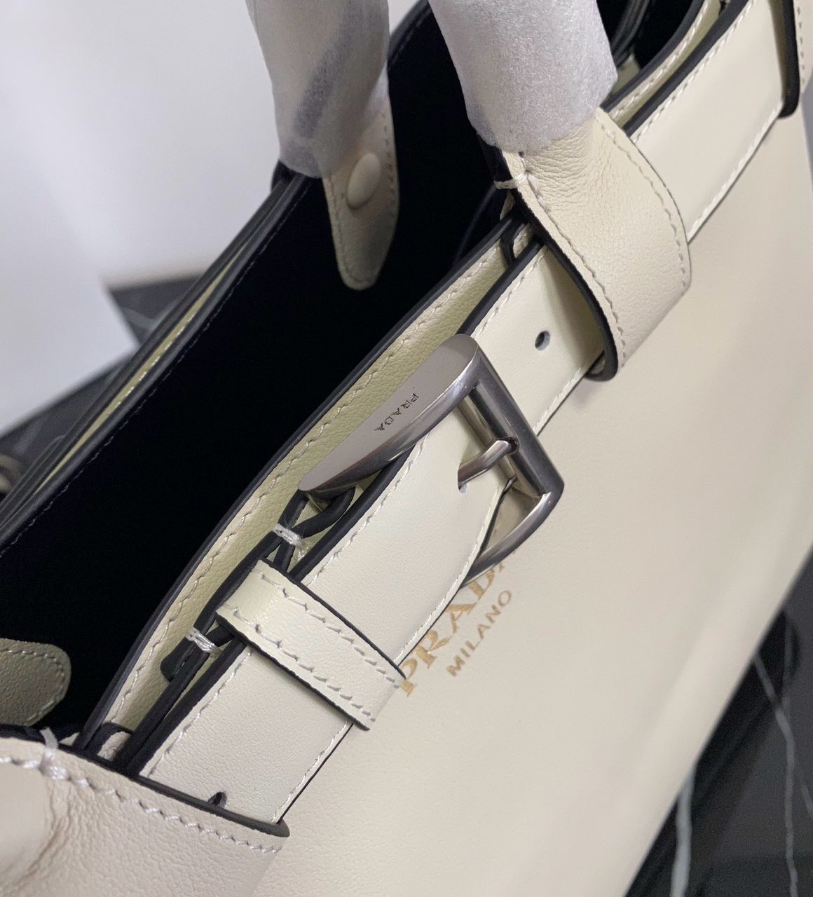 Prada Buckle Bag 35cm