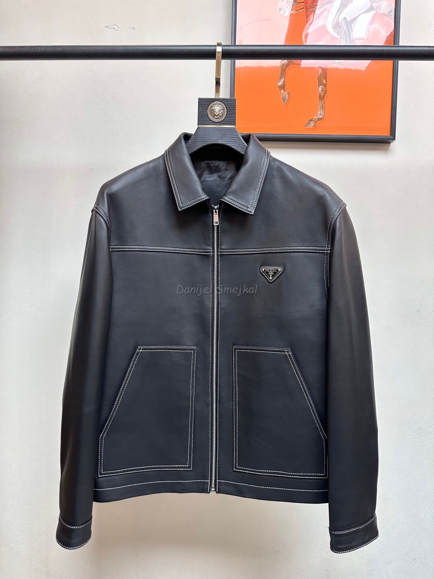 Prada Lederjacke