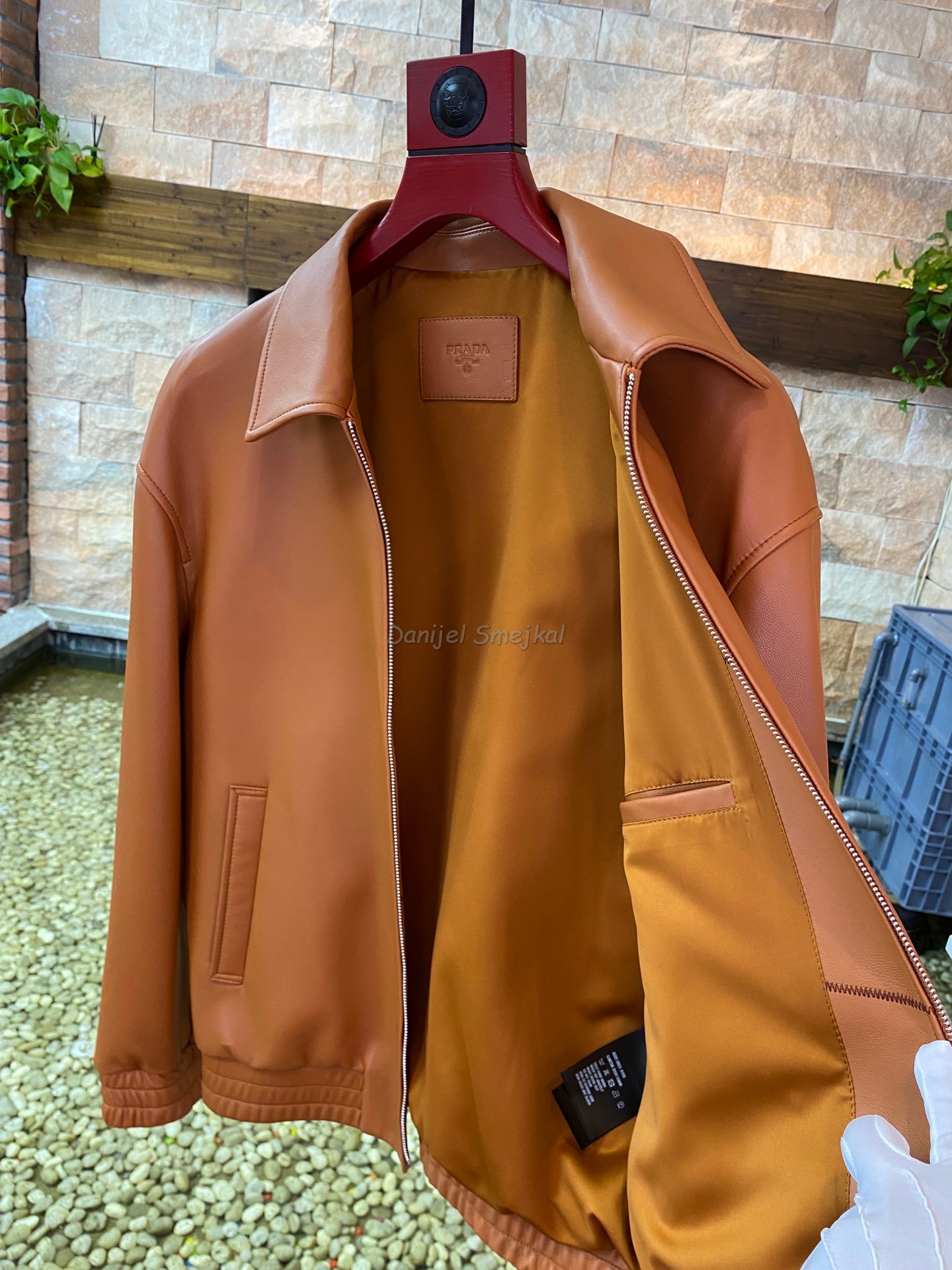 Prada Lederjacke