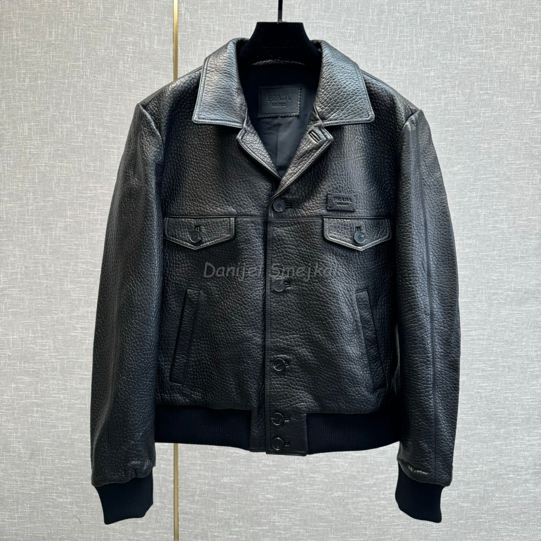 Prada Lederjacke