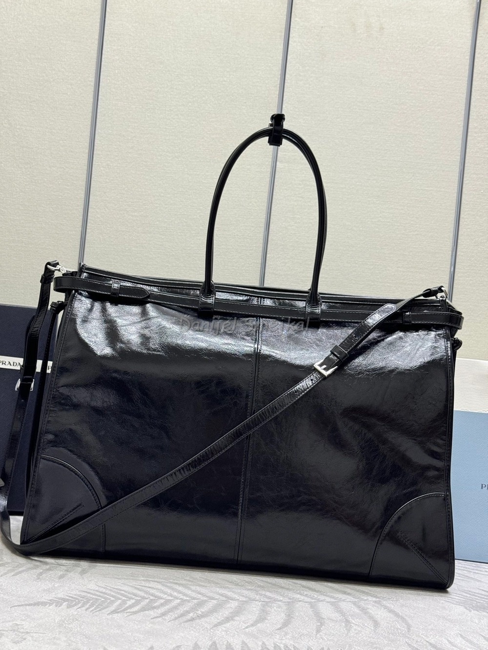 Prada Mens Briefcase Tote Bag 50cm