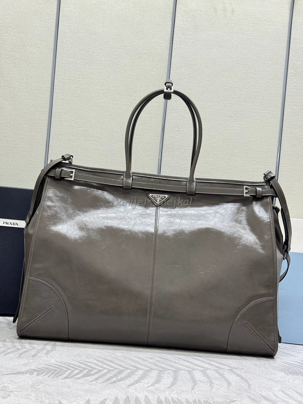 Prada Mens Briefcase Tote Bag 50cm