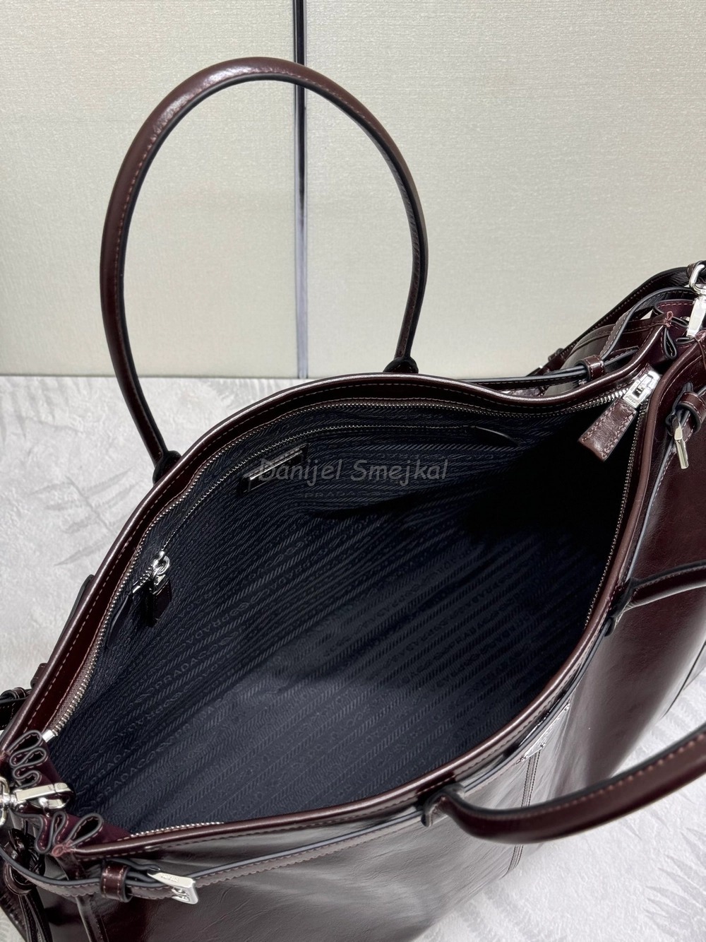 Prada Mens Briefcase Tote Bag 50cm